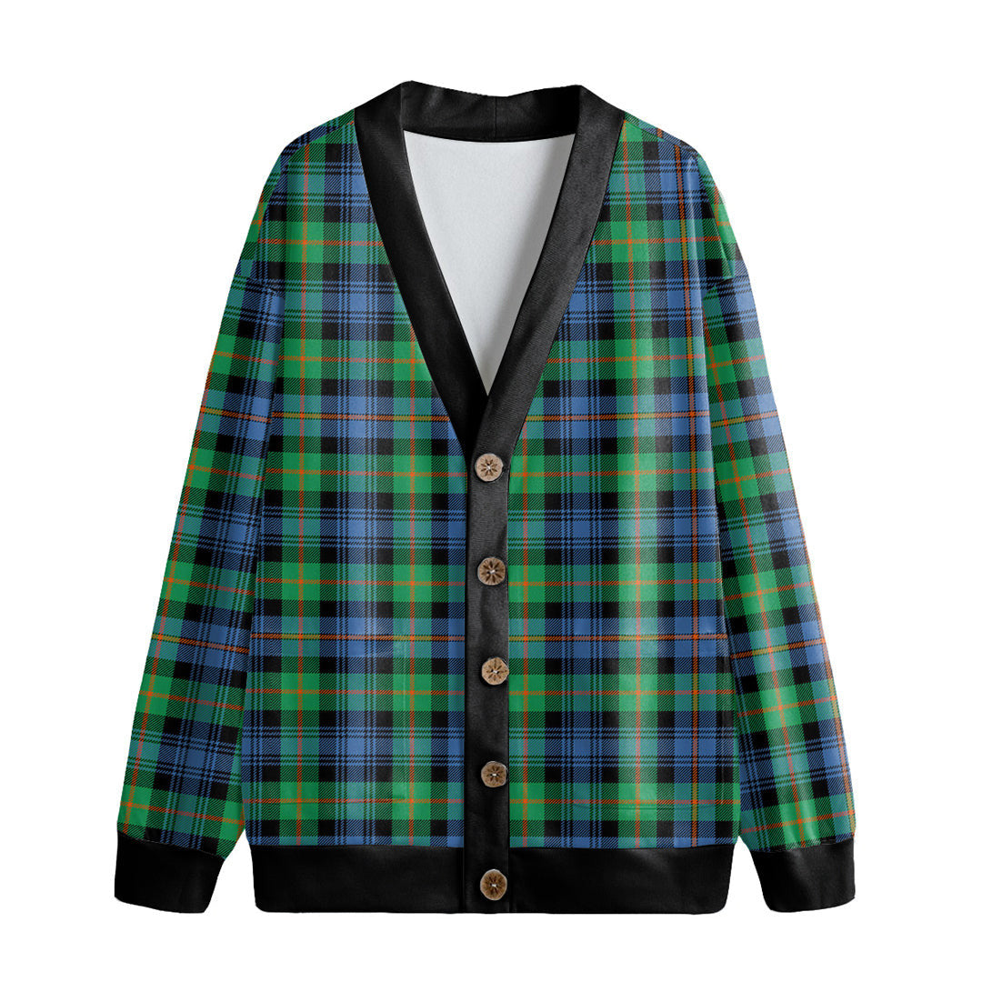 Murray of Atholl Ancient Tartan Plaid Knitted Fleece Cardigan