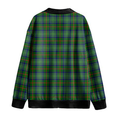 Cranstoun Tartan Plaid Knitted Fleece Cardigan