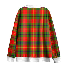 Turnbull Dress Tartan Plaid Knitted Fleece Cardigan