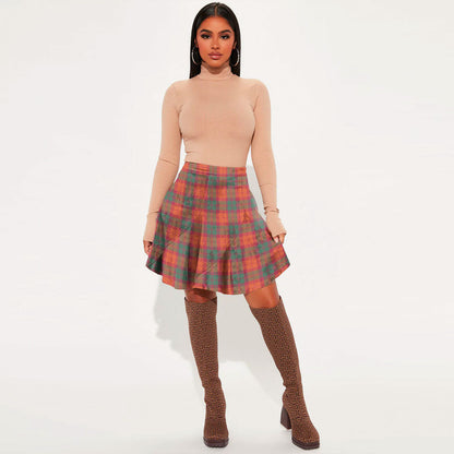 MacNab Ancient Tartan Plaid Mini Skirt