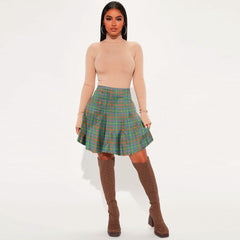 MacKintosh Hunting Ancient Tartan Plaid Mini Skirt