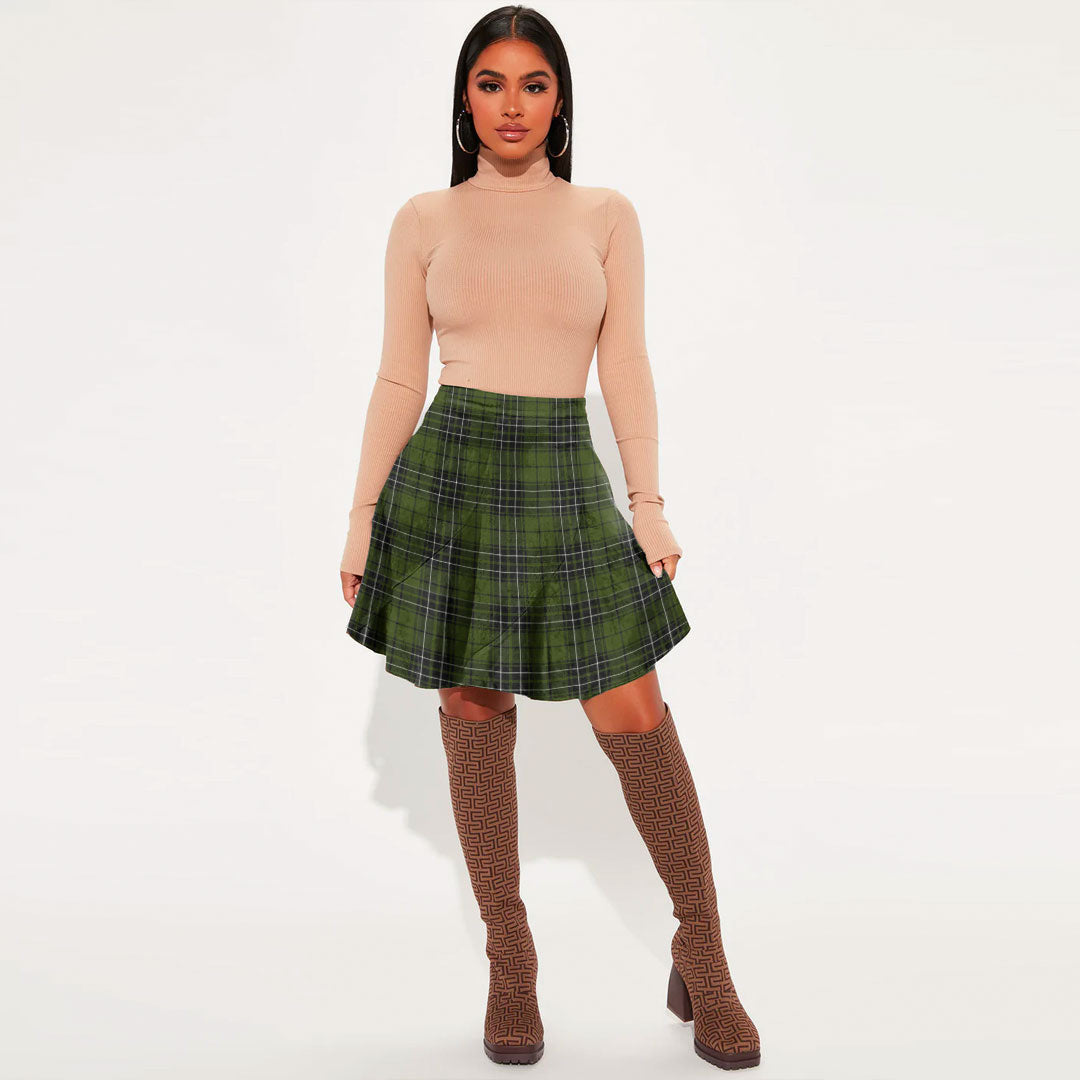 MacLean Hunting Tartan Plaid Mini Skirt