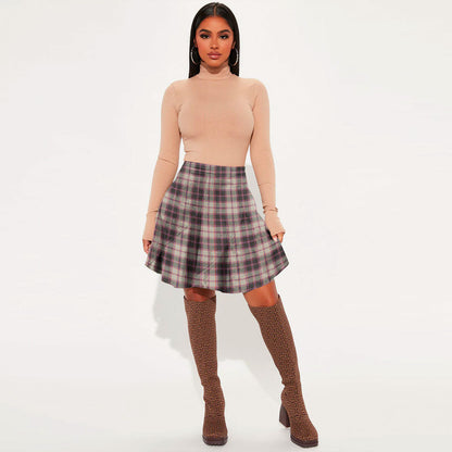 MacPherson Hunting Ancient Tartan Plaid Mini Skirt