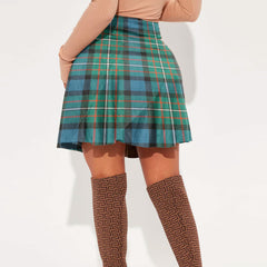 FERGUSON ANCIENT Tartan Crest Mini Skirt