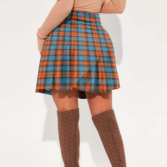 MacLachlan Ancient Tartan Crest Mini Skirt