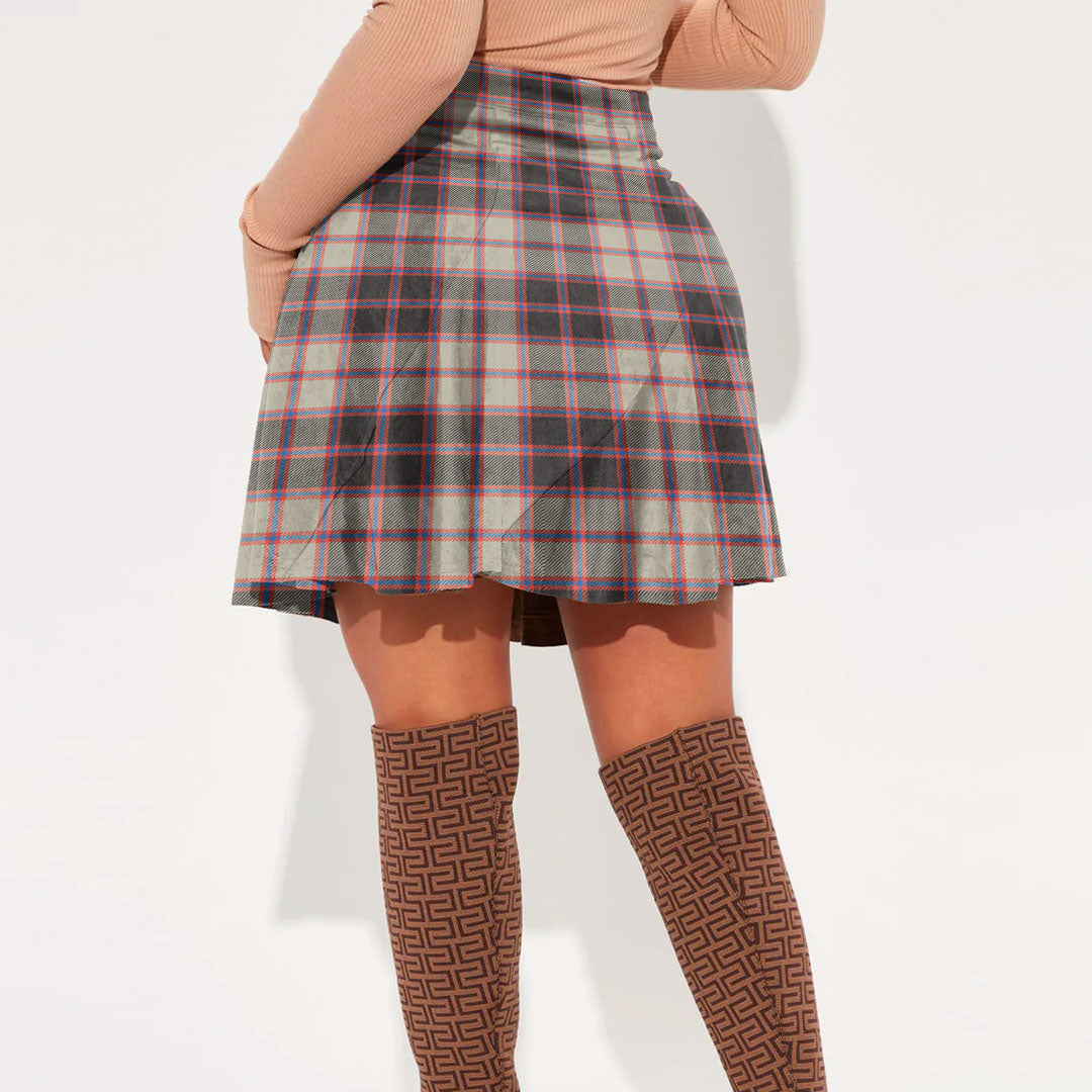 MacPherson Hunting Ancient Tartan Crest Mini Skirt