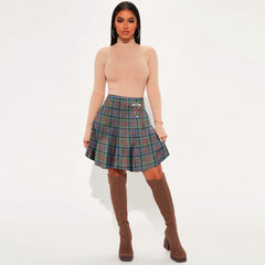 MacDuff Hunting Ancient Tartan Crest Mini Skirt