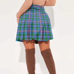 Ralston Tartan Crest Mini Skirt