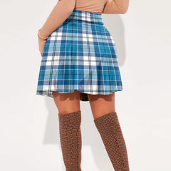 Roberton Tartan Crest Mini Skirt