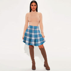 Roberton Tartan Plaid Mini Skirt