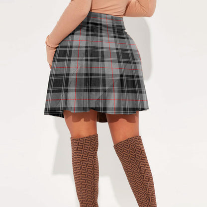 Moffat Modern Tartan Plaid Mini Skirt