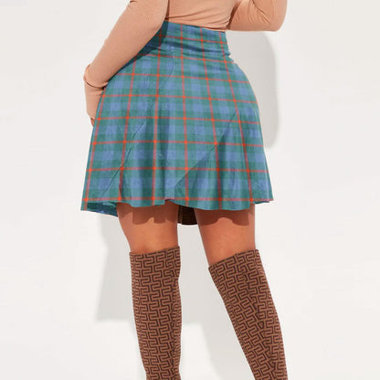 Agnew Ancient Tartan Plaid Mini Skirt