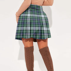 MacKenzie Dress Ancient Tartan Plaid Mini Skirt