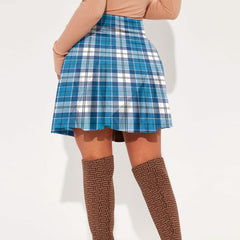 Roberton Tartan Plaid Mini Skirt