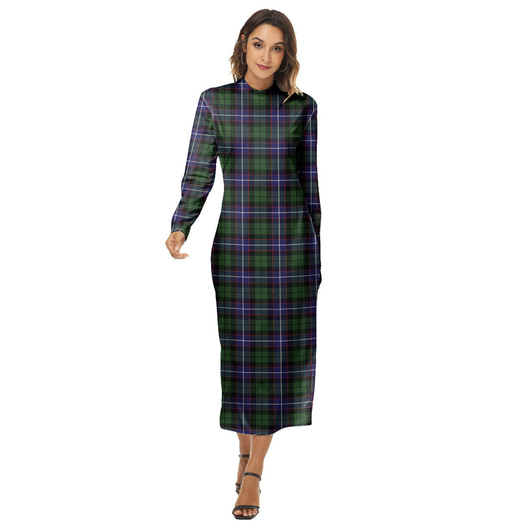 Galbraith Modern Tartan Plaid Women's Hip Dress