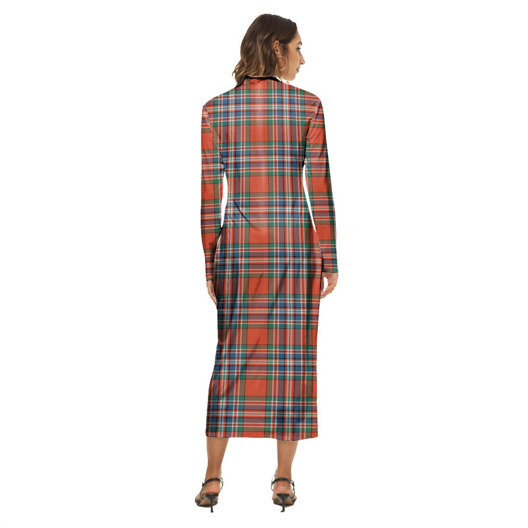 MacFarlane Ancient Tartan Crest Women's Hip Dress