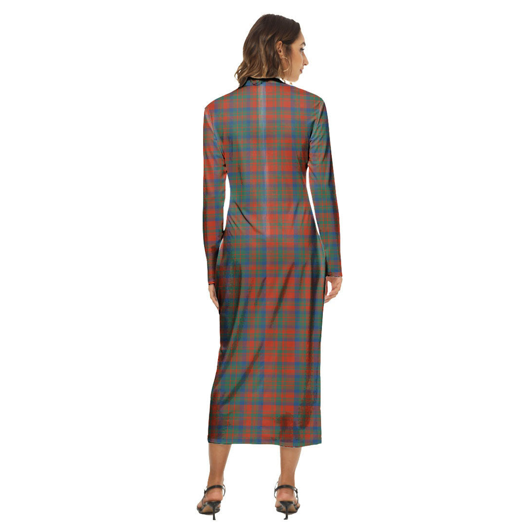 Matheson Ancient Tartan Plaid Women's Hip Dress