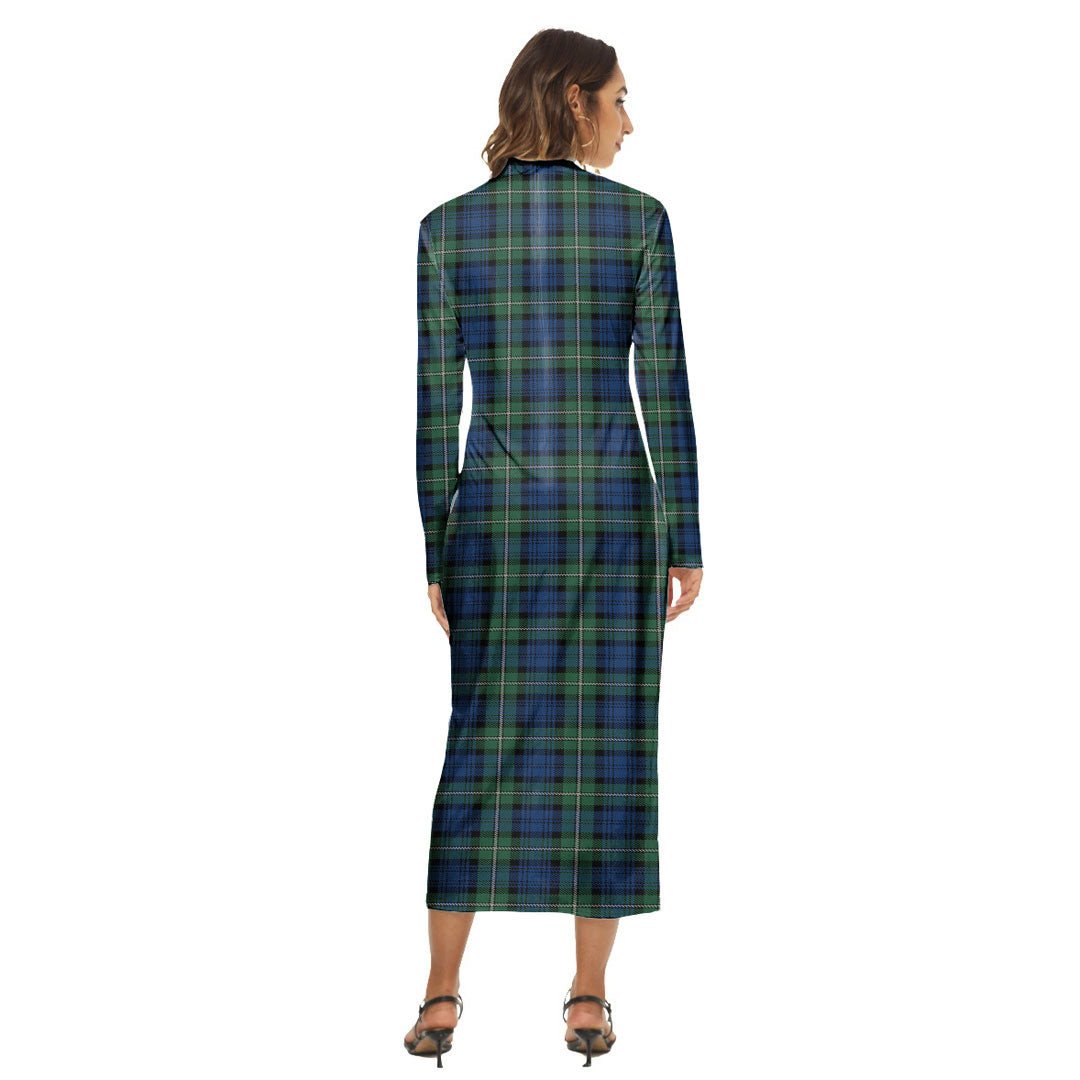 Forbes Ancient Tartan Plaid Women's Hip Dress