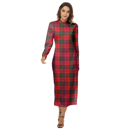 Drummond Modern Tartan Plaid Women's Hip Dress