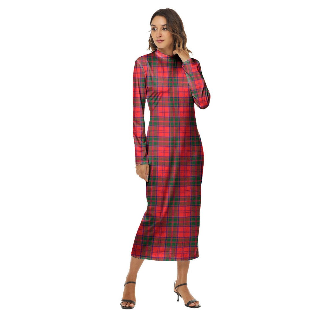 Drummond Modern Tartan Plaid Women's Hip Dress