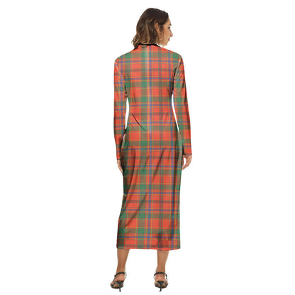 Munro Ancient Tartan Plaid Women's Hip Dress