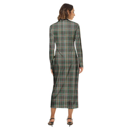 Craig Ancient Tartan Plaid Women's Hip Dress