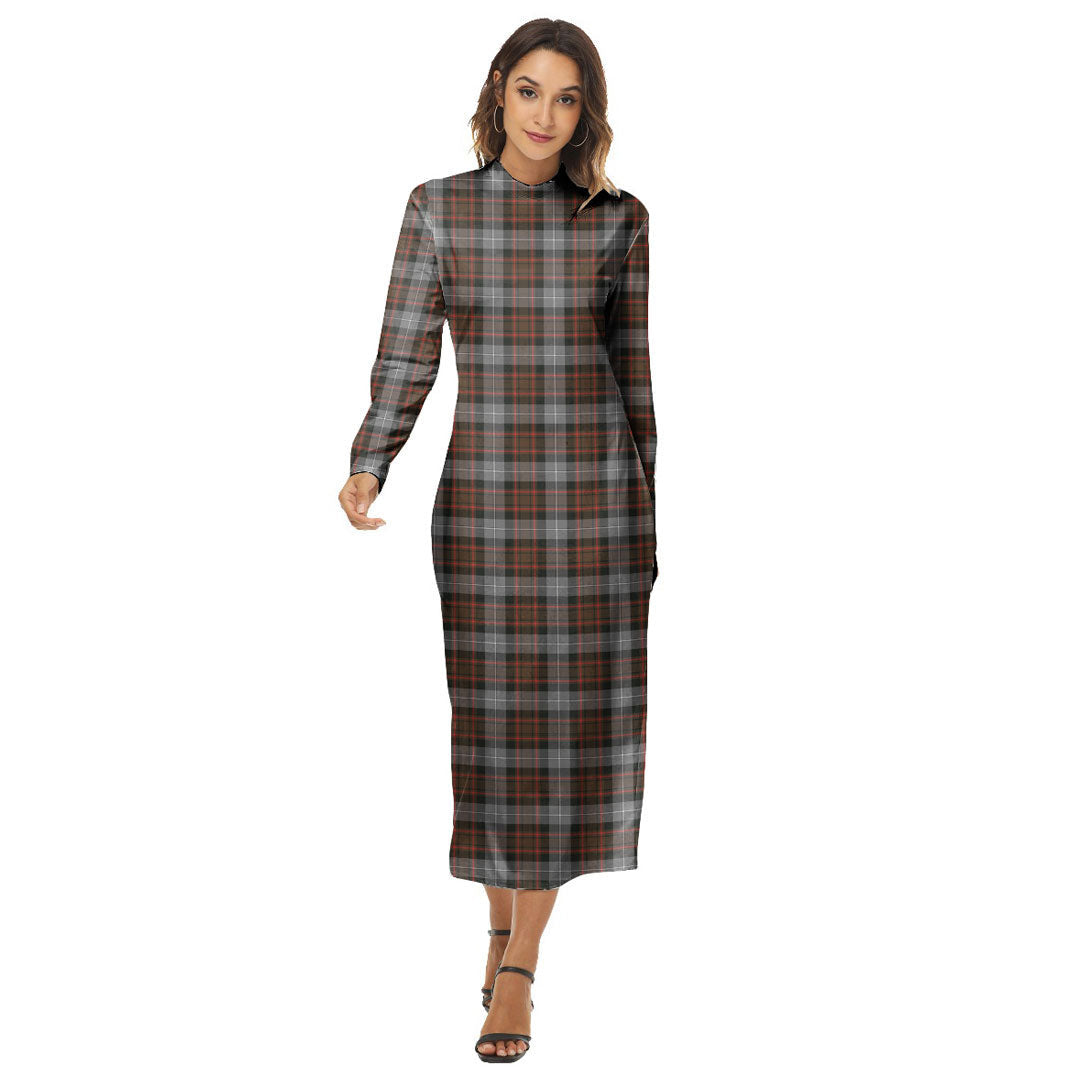 MacRae Hunting Weathered Tartan Plaid Women's Hip Dress