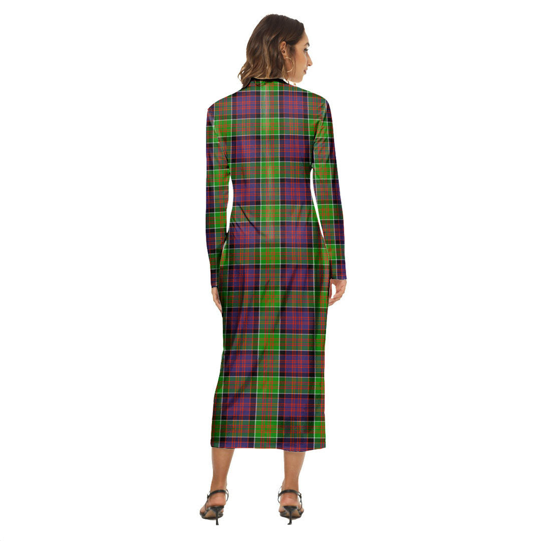 MacDonald of Tartan Plaidranald Tartan Crest Women's Hip Dress