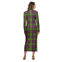 MacDonald of Tartan Plaidranald Tartan Crest Women's Hip Dress
