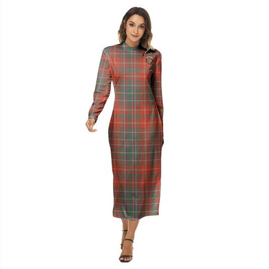 MacDougall Ancient Tartan Crest Women's Hip Dress