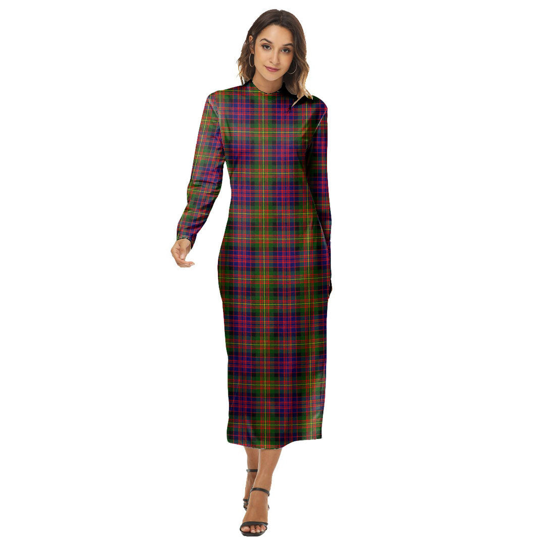 Carnegie Modern Tartan Plaid Women's Hip Dress