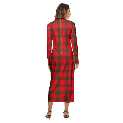 MacNab Modern Tartan Crest Women's Hip Dress