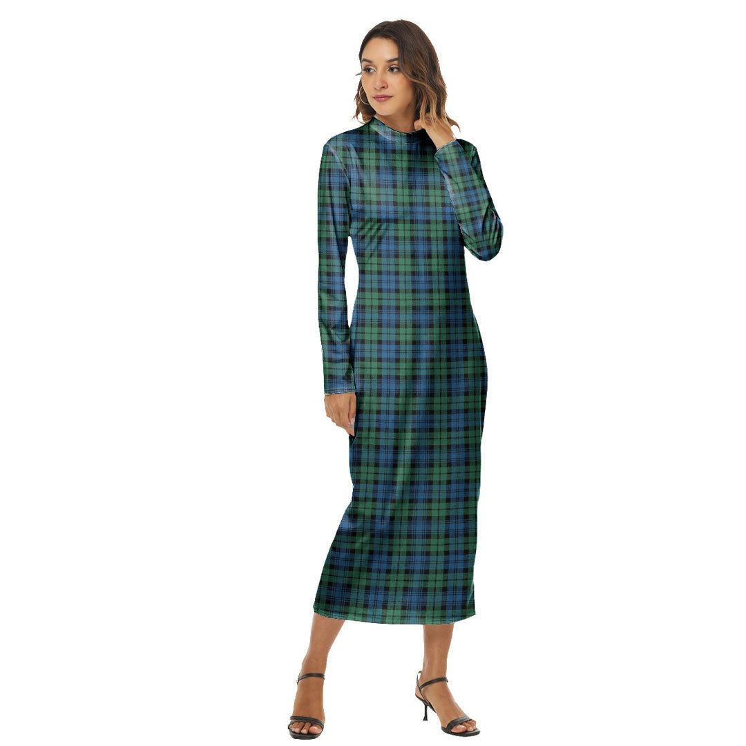 Campbell Ancient 02 Tartan Plaid Women's Hip Dress