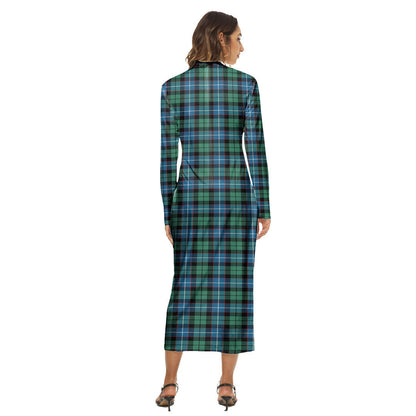 Galbraith Ancient Tartan Plaid Women's Hip Dress