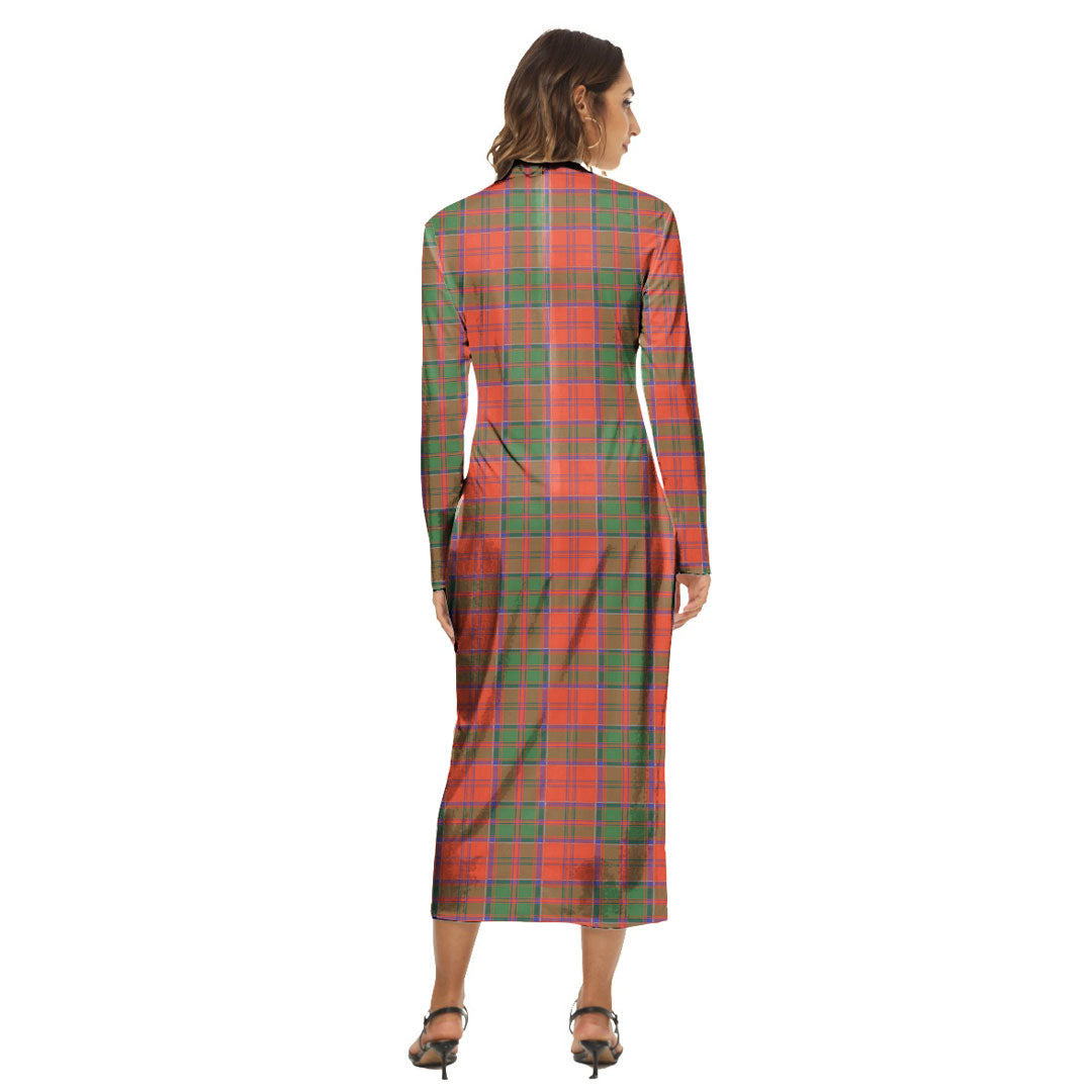 Grant Ancient Tartan Plaid Women's Hip Dress