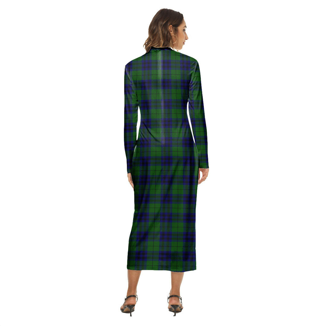 Keith Modern Tartan Crest Women's Hip Dress