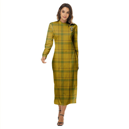 Houston Tartan Crest Women's Hip Dress