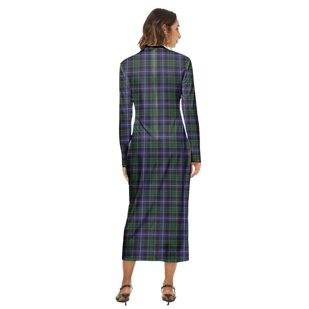 MacRae Hunting Modern Tartan Plaid Women's Hip Dress