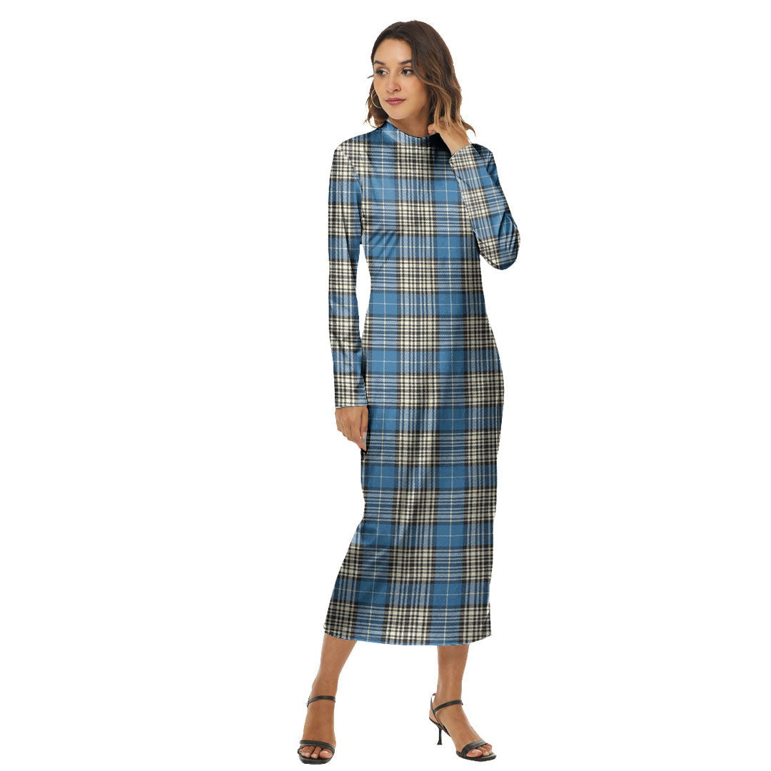 Napier Ancient Tartan Plaid Women's Hip Dress