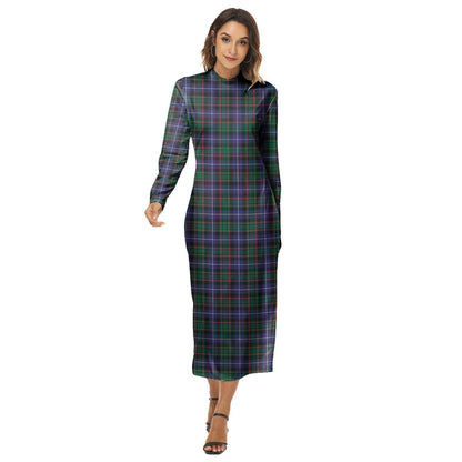 MacRae Hunting Modern Tartan Plaid Women's Hip Dress