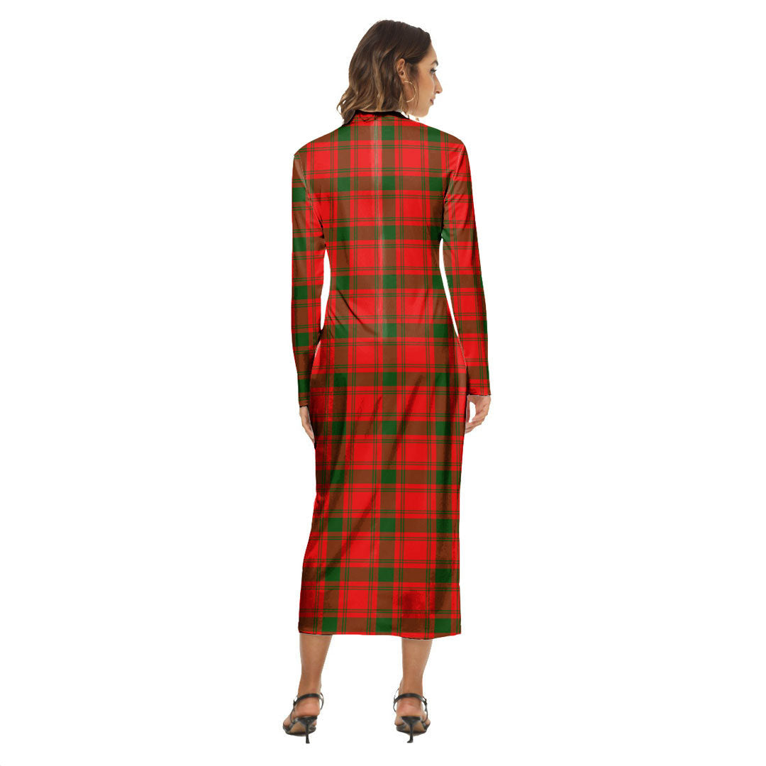 MacQuarrie Modern Tartan Crest Women's Hip Dress