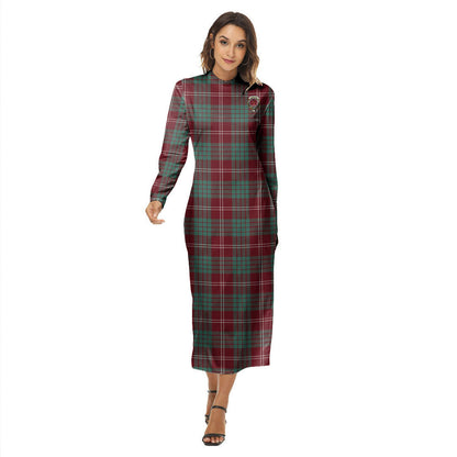 Crawford Modern Tartan Crest Women's Hip Dress