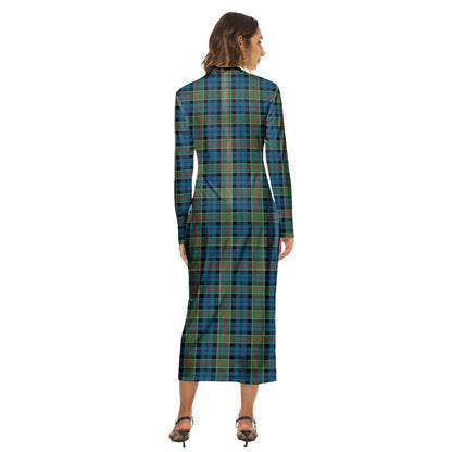 Colquhoun Ancient Tartan Plaid Women's Hip Dress