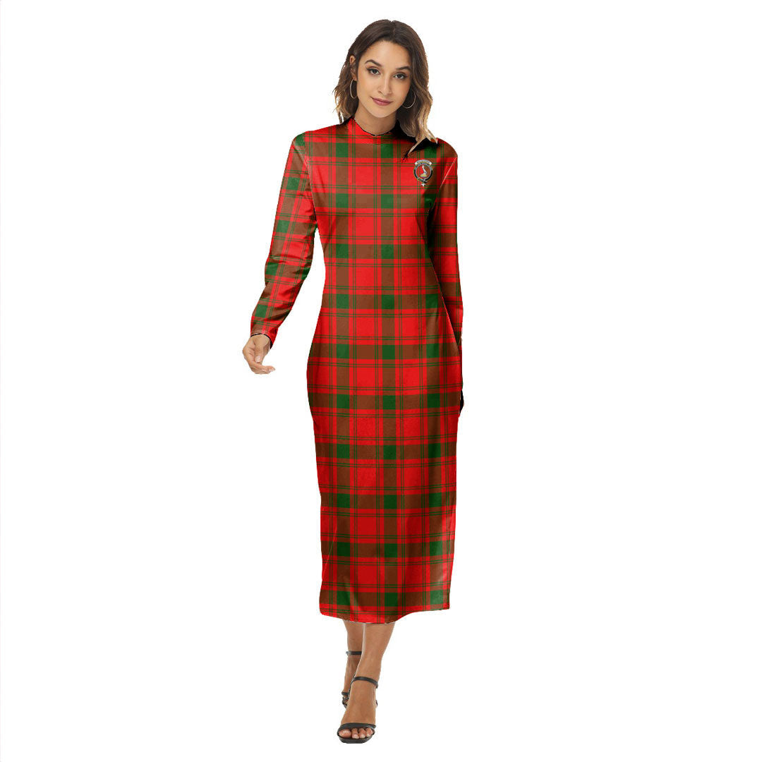 MacQuarrie Modern Tartan Crest Women's Hip Dress