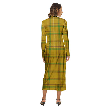 Houston Tartan Crest Women's Hip Dress