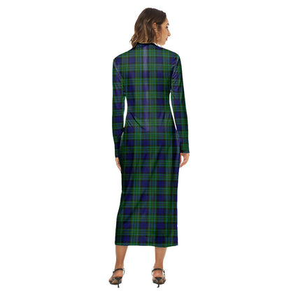 MacCallum Modern Tartan Plaid Women's Hip Dress