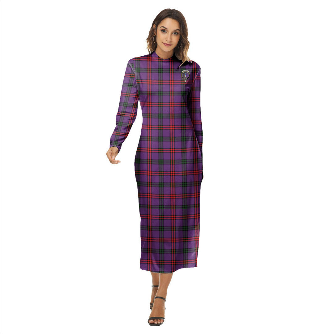 Montgomery Modern Tartan Crest Women's Hip Dress