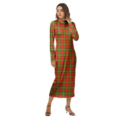 Leask Tartan Plaid Women's Hip Dress