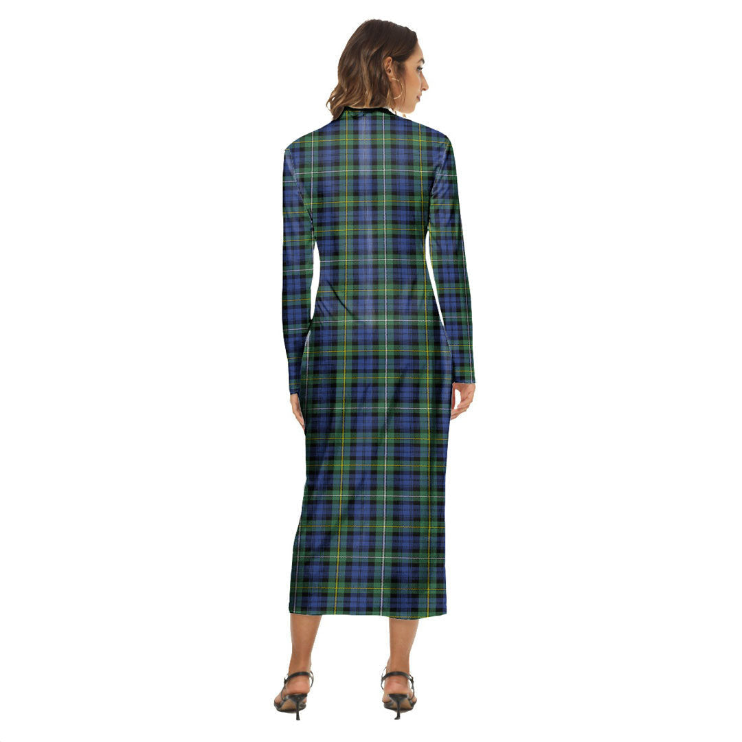 Campbell Argyll Ancient Tartan Crest Women's Hip Dress