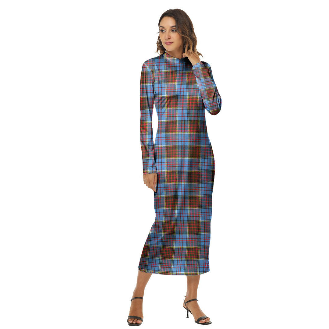 Anderson Modern Tartan Plaid Women's Hip Dress